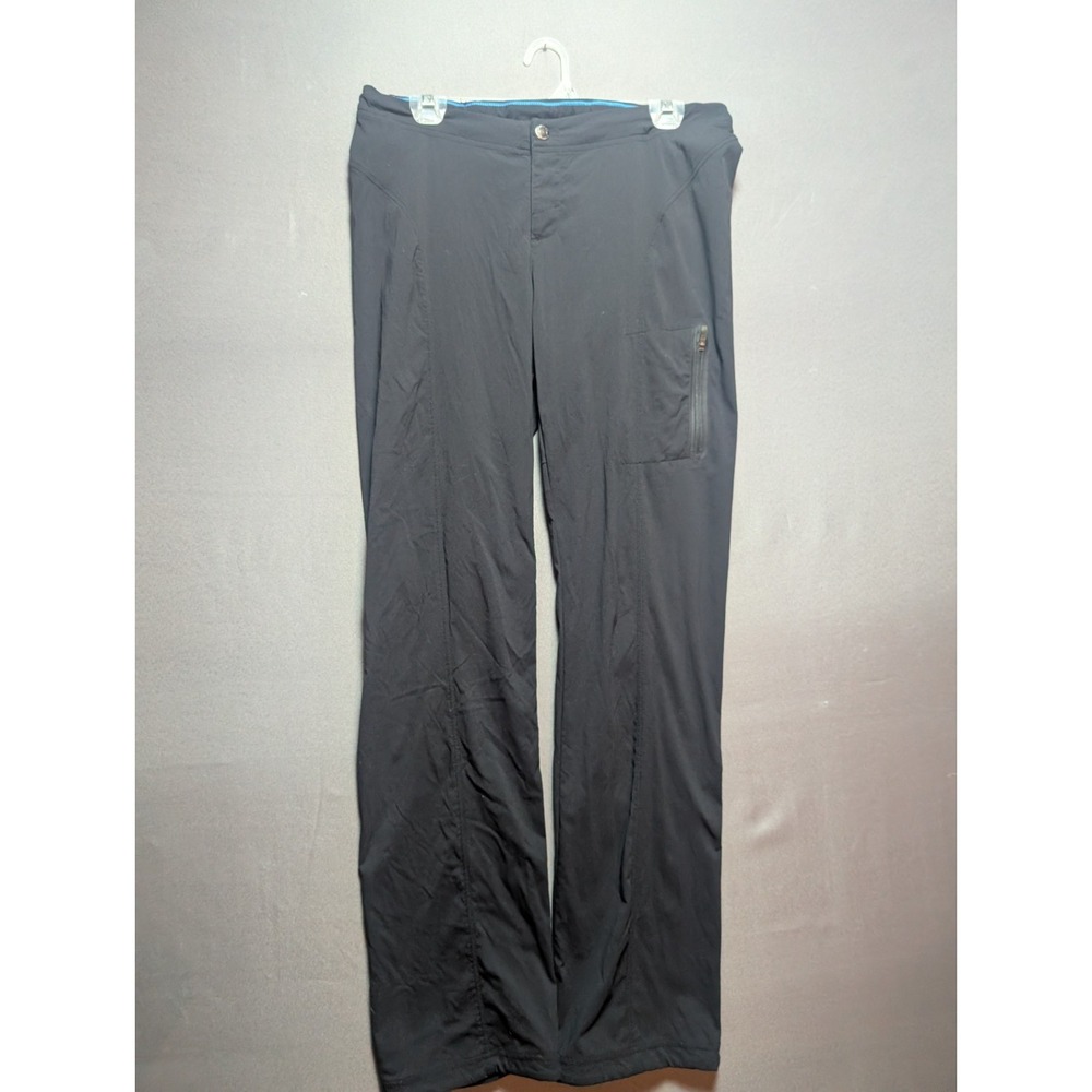 Columbia Hiking Pants Womens 8/40 Black Stretch Omni-Shield Advanced Repellency